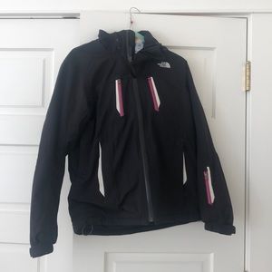 Women’s Small black northface ski jacket
